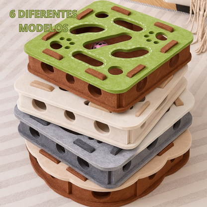 Juguete Rompecabezas para gatos.