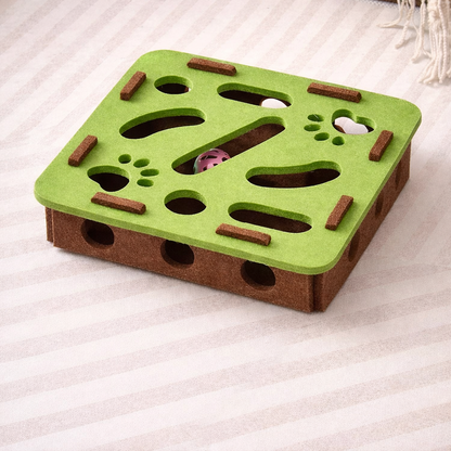 Juguete Rompecabezas para gatos.