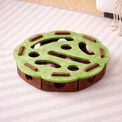 Juguete Rompecabezas para gatos.