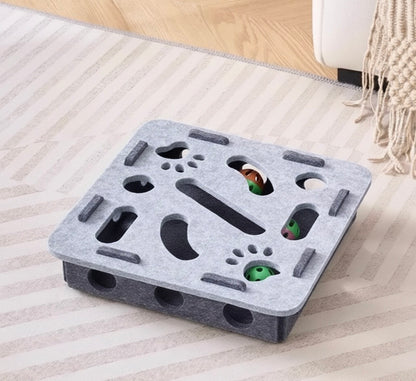 Juguete Rompecabezas para gatos.