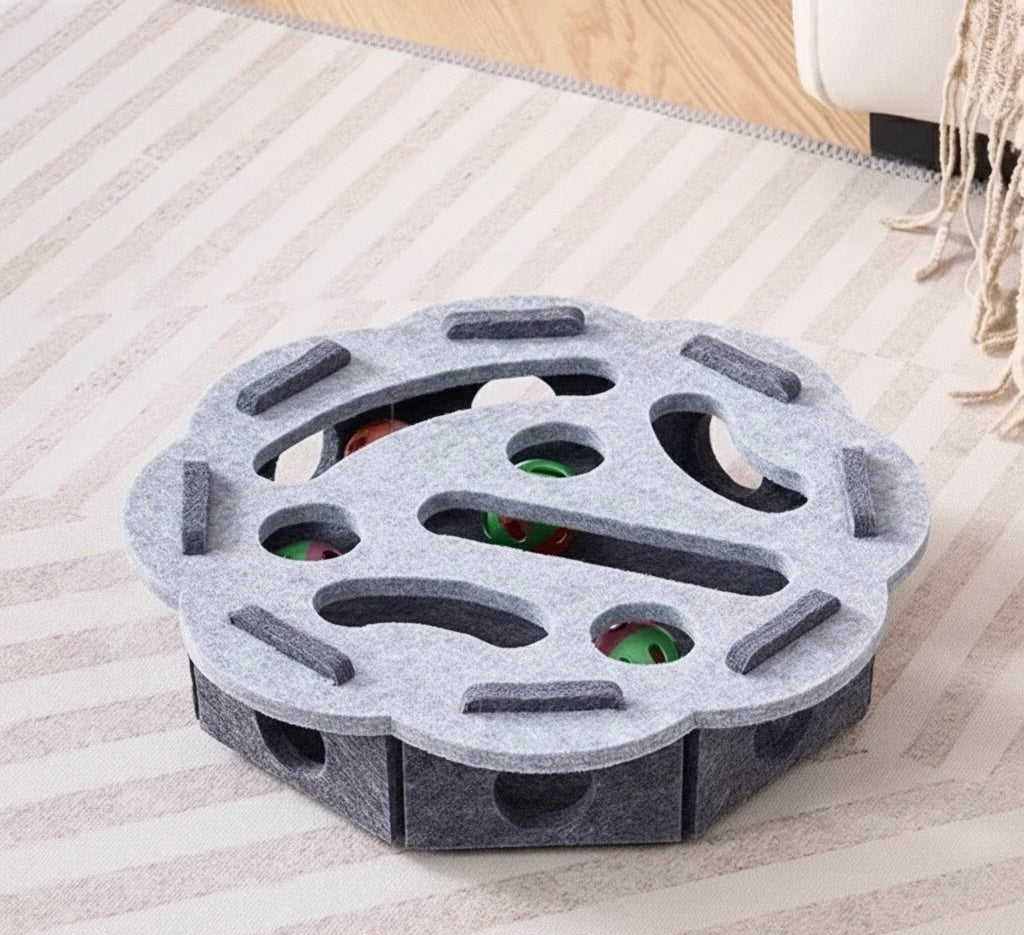 Juguete Rompecabezas para gatos.