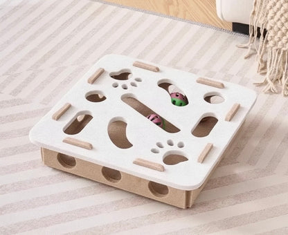 Juguete Rompecabezas para gatos.