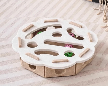 Juguete Rompecabezas para gatos.